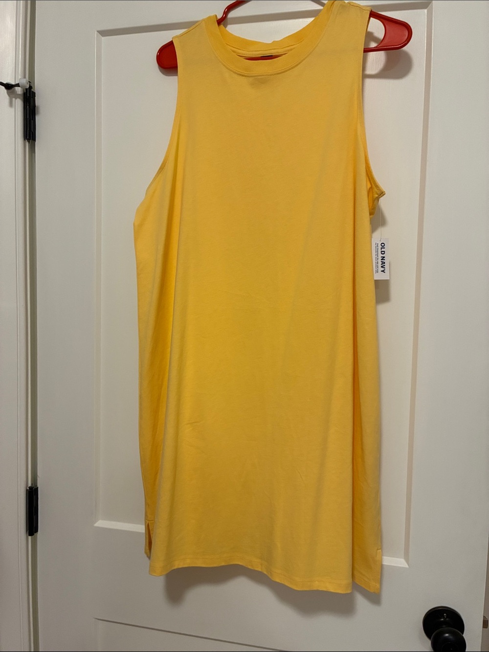 Old Navy Yellow Sleeveless Tank Dress